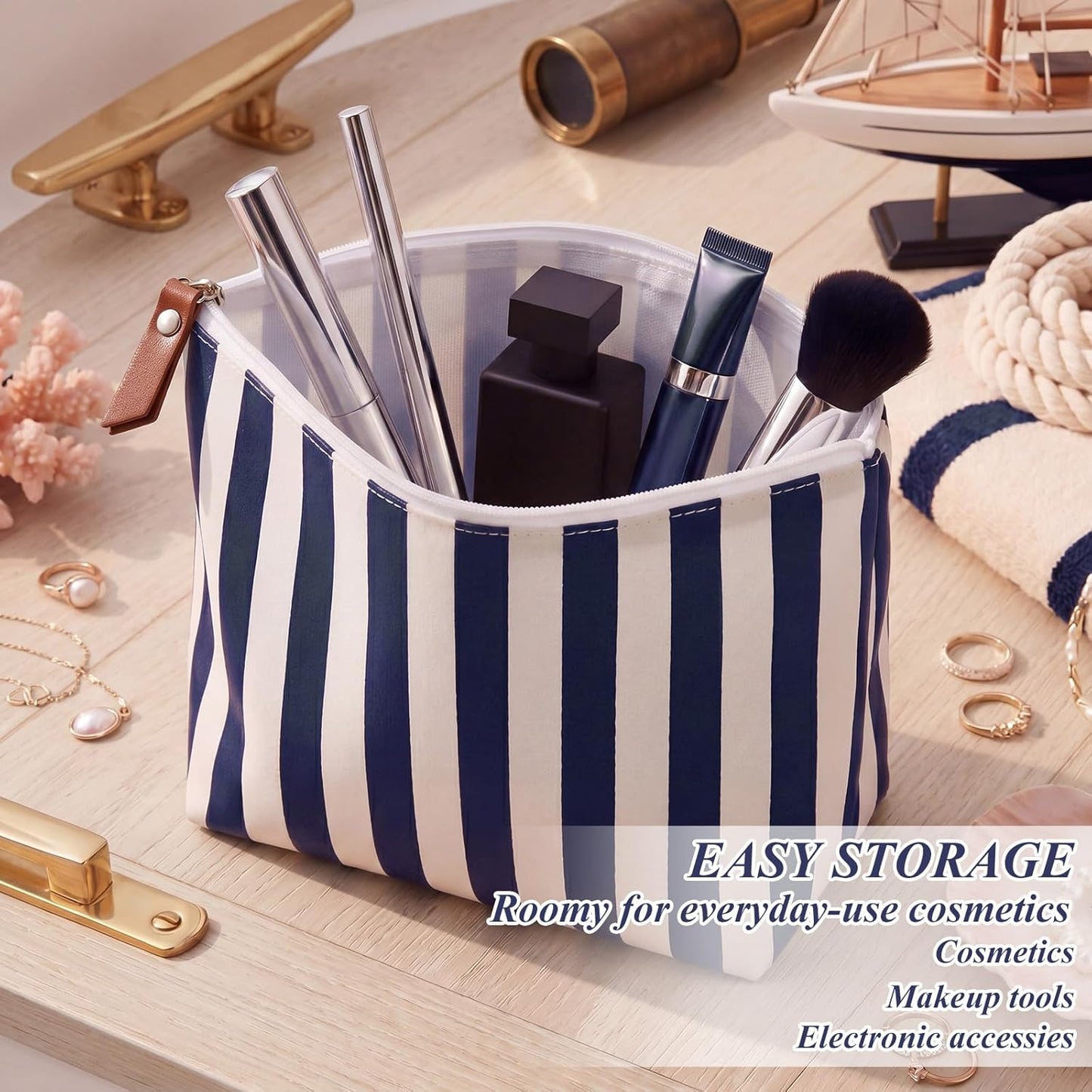 Canvas Cosmetic Bag