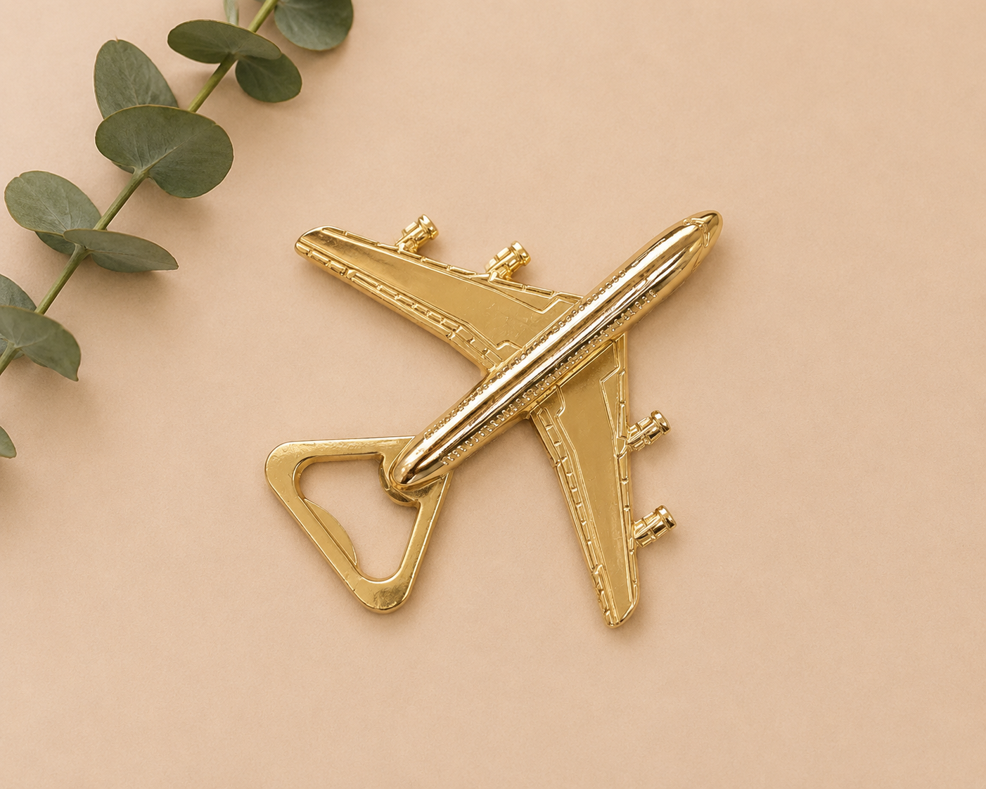 Metal Airplane Bottle Opener