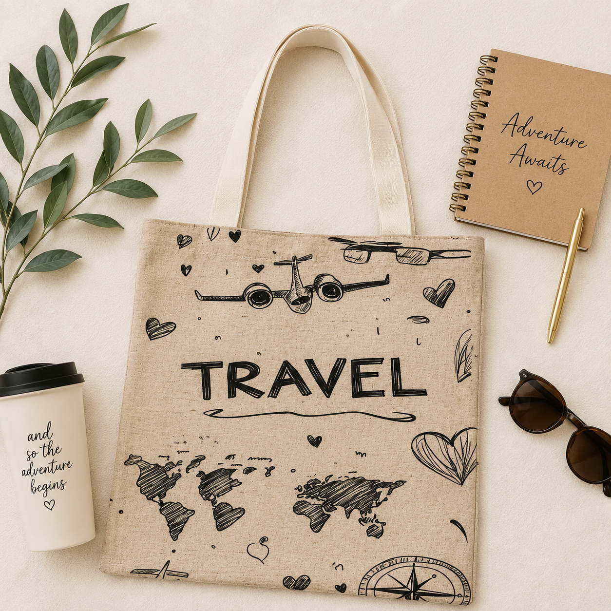 Travel Tote Bag