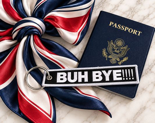 Buh Bye Luggage Tag