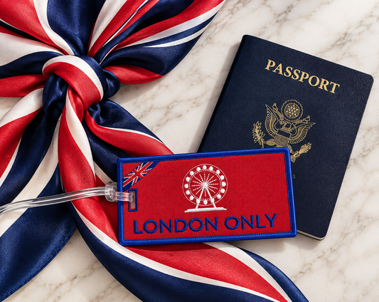 London Only Bag Tag