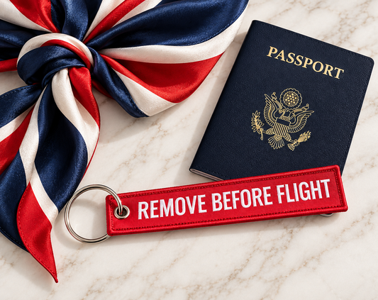 Remove Before Flight Luggage Tag