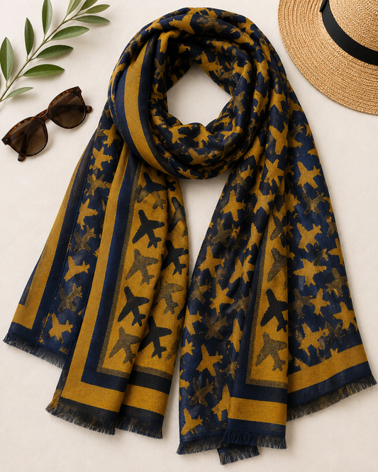 Airplane Scarf/Wrap